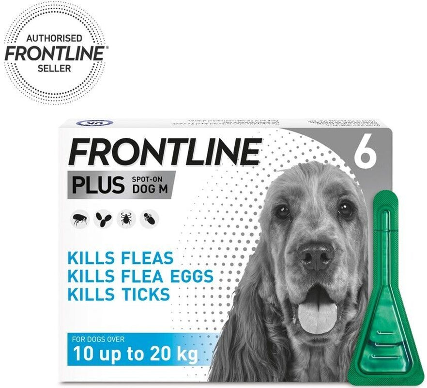 FRONTLINE SPOT on & plus CAT & DOG Flea Lice Tick Treatment Solution Kills Fleas