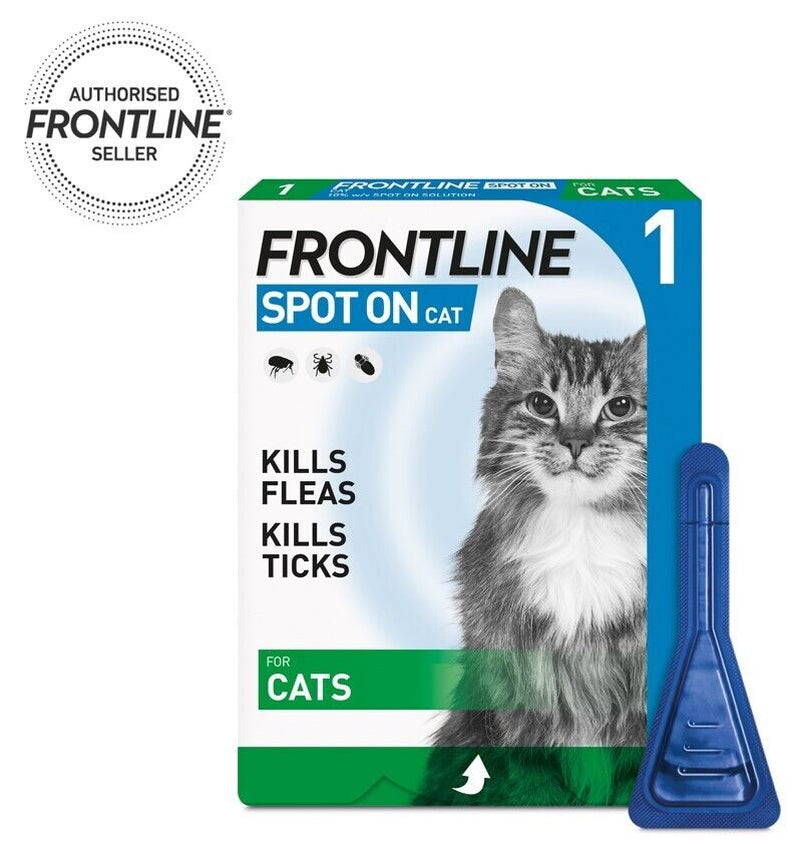 FRONTLINE SPOT on & plus CAT & DOG Flea Lice Tick Treatment Solution Kills Fleas