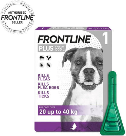 FRONTLINE SPOT on & plus CAT & DOG Flea Lice Tick Treatment Solution Kills Fleas