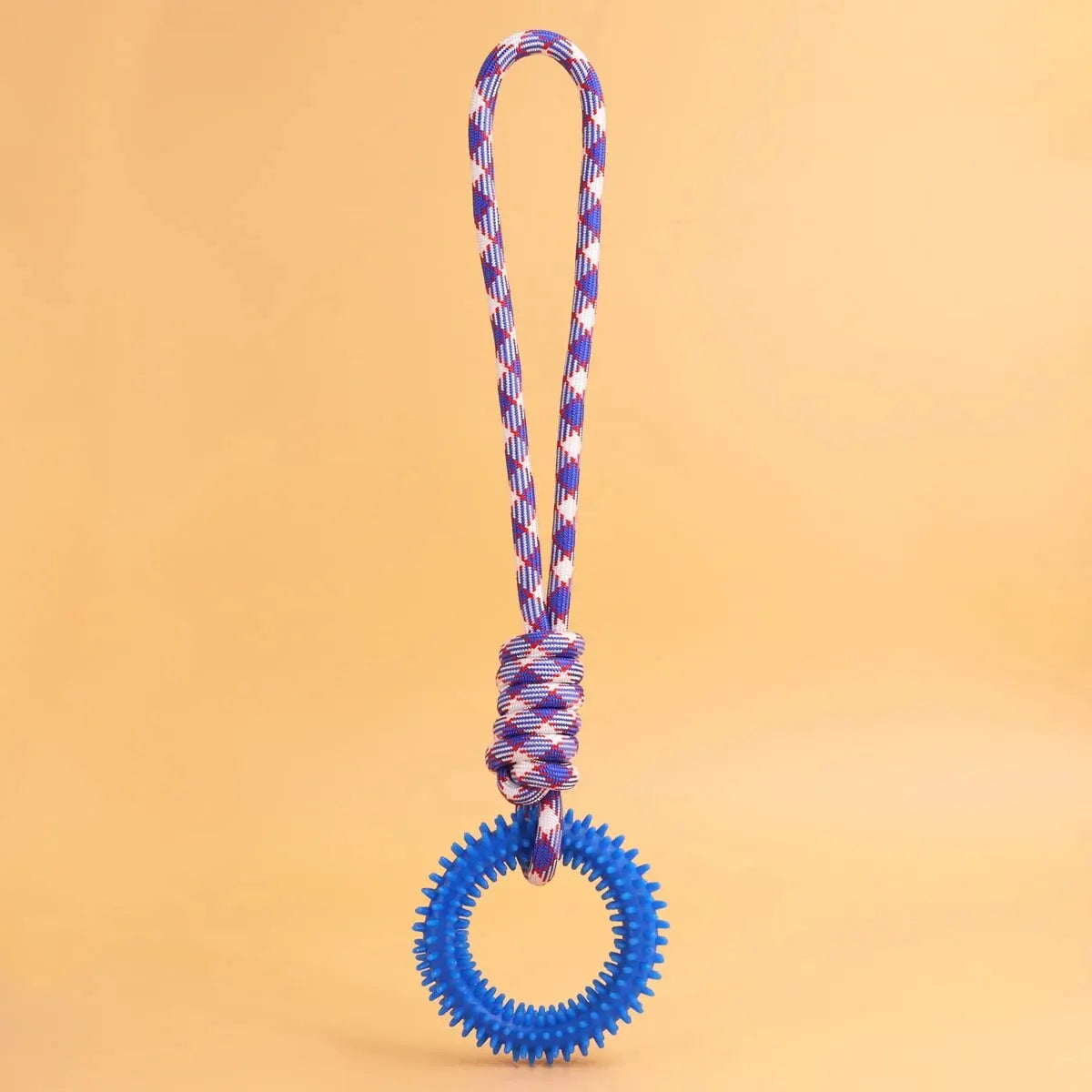 Interactive Training Pet Toy - Spiked Ring for Dog Dental Care and Hygiene Supplies