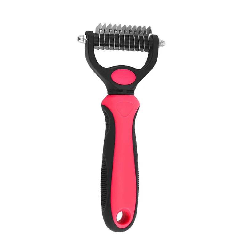 Professional Pet Deshedding Brush Dog Hair Remover Pet Fur Knot Cutter Puppy Cat Comb Brushes Dogs Grooming Shedding Supplies